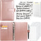 Sooez Budget Binder with Zipper Cash Envelopes & Expense Sheets for Budgeting