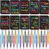 Sabary 100 Pcs Inspirational Notepads, Mini Motivational Pocket Notebooks, Ballpoint Pens Sets for School Office