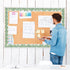 Eucalyptus Bulletin Board Border, Die-Cut Classroom Decoration, 36ft Per Roll Rustic Greenery Leaves