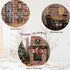 Red Brick Wallpaper, Self-Adhesive Peel and Stick Waterproof for Home Decoration