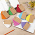 8 Pack, 2.2"x3.5", 400 Counts Blank Flash Cards with Ring for Studying, Colored Index Cards with Ring Note Cards Heavy