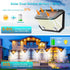 Kasonic 122 LEDs Solar Lights Outdoor, Ultra-Bright Motion Dual-Sensor Wall Lights with 300 Wide Angle, Cool White-2