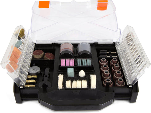 WEN 230151A 150-Piece Rotary Tool Accessory Kit with Carrying Case