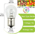Diximus Pack of 10 Bulbs 1141 S8 - Low Voltage Landscape Light Bulbs 12V 18W