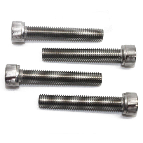 Fullerkreg M6-1.0 x 50MM Socket Head Cap Screws, Allen Socket Drive, AISI 304 Stainless Steel, Quantity 10
