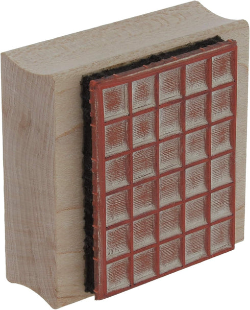 ExcelMark Wooden Rubber Stamp - Guitar Chord Chart, 5 Frets
