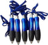Super Big Fat Pen for Arthritis, 5 Pack, Blue Ink with 5 Refills