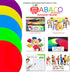 Table Dots Dry Erase Circles for Classroom Teachers, 10 Pack, 12" PVC, 5 Colorful Stickers, Removable Desktop Whiteboard
