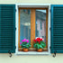 MorningRo 4 Pack 6.5 Inches Black S Style Shutter Dogs Shutter Dog Holders with Mounting Hardware External Shutters