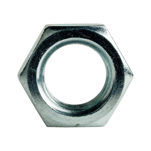 Generic 1-1/4"-7 Thin Hex Jam Nuts Grade 2 Steel Electro Zinc Plated Qty