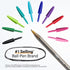 BIC Cristal Xtra Bold Ballpoint Pens, Bold Point (1.6mm) Assorted Colors, 24-Count Pack