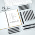 Vanstek 12 Black Erasable Gel Pen Refills, Gel Ink Refills Compatible with FriXion & Friction Erasable Pens, Fine Point 0.7 mm, Perfect for Writing Planner & Crossword Puzzles by Vanstek