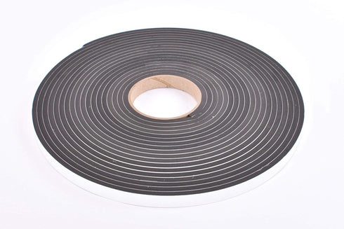 1/2in 1/4in 37.5ft Sponge Neoprene Stripping W/Adhesive Wide X Thick X Long