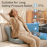 Tailbone Exclusivo Mezcla Memory Foam Seat Cushion, Ergonomic Pain Relief Cushions, Non-Slip Seat Pad for Office Chair