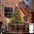 66ft 200 suddus Connectable Christmas Lights with Remote, Multicolor String Lights with Timer, Led Fairy Lights Plug