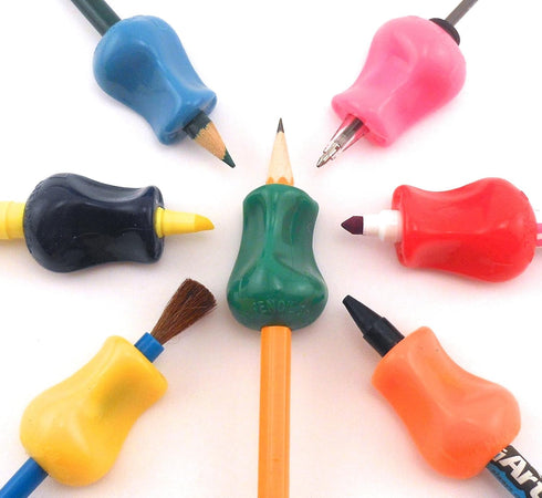 The Pencil Grip Handwriting Training Grippers, 12-Pack, One-Size Fits All, Colors may vary (TPG-11112P)