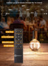 38Ft(28+10) 17 Bulbs(2 E12 Brightown Led String Lights Outdoor with Remote Hooks and Clips, Patio String Lights