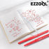 Red Felt Tip Pens, 30 Pack, 0.7mm Premium Medium Fine Point Markers for Writing, Journaling, and Drawing