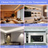 16.4ft/5m 4000K 24V Dimmable 2400LEDs CRI90+ COB Smart LED Strip Light - Natural White Strip Light with Remote Super
