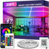 20FT Led Strip Lights,Long Smart Led Light Strips Music Sync 5050 RGB
