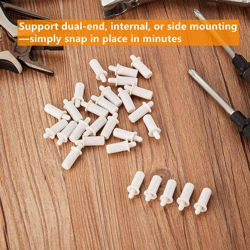 VrotQyn 30 Pcs Spring Loaded Shutter Repair Pins, Plantation Shutter Replacement Pins Windows Tools, Movable Blade