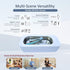 FotroCanic 47KHz 12oz 2 Ultrasonic Jewelry Cleaner, Eyeglass Ultrasonic Cleaning Machine with Modes & Len Cleaner