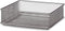 Design Ideas Mesh Drawer Store, Silver, 6 by 6-Inch
