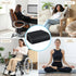 Tailbone 6"-Black Thick Chair Cushions, Office Booster Seat Cushion to Pain Relief, Non Slip Memory Thick Foam Cushion