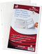 Mini Recipe Card/Photo Page Protector - 3 x 5 Sheet, 3 Hole Punched - Pack of 20