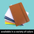 PAPERAGE Lined Pocket Journal Notebook, 3 Pack, (Navy, Light Grey, Burgundy), 160 Pages, Small, 3.7 x 5.6 inches