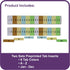 C-Line 13-Pocket Expanding File, Letter Size, Includes Tabs, 1 Expanding File, Plaid Design (58312)