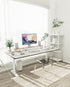 YSAGi Non-Slip Desk Pad, Waterproof PVC Leather Desk Protector, Large Desk Blotter for Office Work (Apricot Gray)