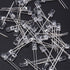 DiCUNO 100pcs 5mm RGB Multicolor Fast Blinking LED Diodes, Clear Round Lens Diffused Flicker Electronic Components