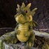 4 Top Brass Dragon Eyeglasses Holder Stand Resin Glasses Holder for Desk, Nightstand & Office Tall Fun Cute Figurine