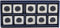 Square Carbide Inserts 15mm - Woodworking Carbide Cutters Insert (15X15X2.5mm) Pack of 10