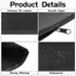 libfrnt 3 11x6.1 Inch Pieces Money Bags with Zipper, Money Pouch PU Leather Cash Pouch Bank Bag Cash Bag for Cash