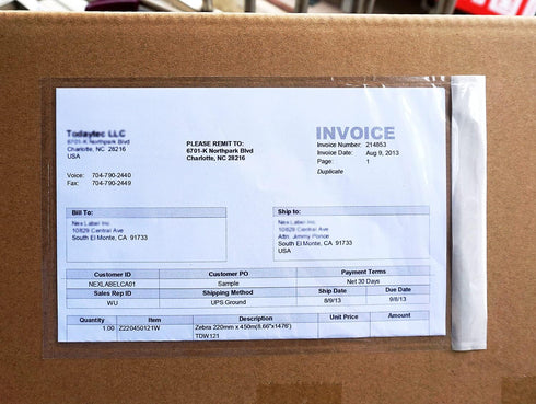 Premium 6''x10'' Packing List Envelope, Tailored Size for Letter-size Paper Folded in Half, Adhesive Shipping Label Pouch/Sleeve (100 pack) by BEUYI