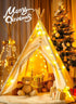 50 Count 10 Bulb Brightown Clear Christmas String Lights Feet Incandescent Mini Lights for Indoor Outdoor Xmas Tree