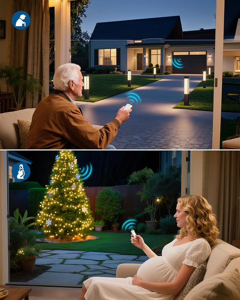 Dimmer 100FT DEWENWILS Wireless Switch Kit, Single Pole Outdoor Wireless Light Switch and Receiver Kit, No Wiring, No