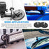 1.7" 19LBS 1/4"-20UNC MECCANIXITY Dia Rubber Coated Magnets, Anti-Scratch Flag Magnet Base with Female Threaded Studs