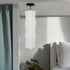 FOMIYES Foldable Paper Floor Lamp Shade Replacement, Minimalist Rice Paper Lampshade for Living Room Bedroom Office