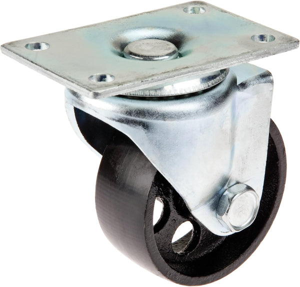 Steelex D4175 3” Cast Iron Swivel Caster (fits SHOP FOX D2058A Mobile Bases)