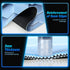 Gaming Mousepad - 3D Stereoscopic Vision Extra Large Mouse Pad 35.4"x15.7" for Smooth Control Performance