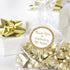 White and Gold 90th Birthday Thank You Stickers, 1.75 in - 40 Labels, 90th Birthday Decorations