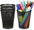 Pen Holder for Desk, 4 Pack Mesh Metal Pencil Organizer, Black Desk Pen Holder
