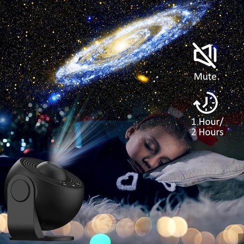 Bedroom,13 1 Galaxy Projector for in Planetarium Star Projector with Solar System & Constellation,Ceiling Night Light