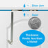 Vantasii 10 Pack Over The Door Metal Hook Hanger for Interior Doors with Thickness from 1.65"