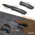 Gifts for Men - Multitool Pocket Knife with Blade, Perfect for Camping, Emergency, and Outdoor Use