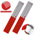 10Pcs Micro Prismatic Reflective Tape, Red White, 2" X 12' Waterproof Self-Adhesive Safety Warning Tape