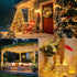 6-Pack 240FT 600LED 8 Brightever Solar String Lights, Total Solar Fairy Lights with Lighting Modes, Solar Lights